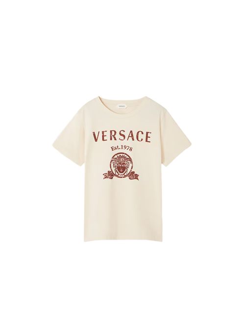 T-shirt, unisex, logata. VERSACE | 1024946 1A181232YE00